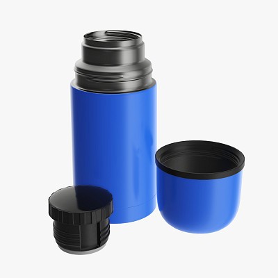 Thermos small cup opened