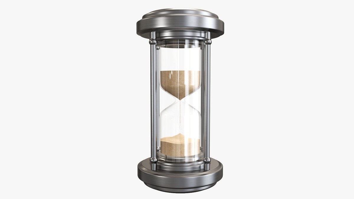 Sandglass hourglass egg sand timer clock 07 v2