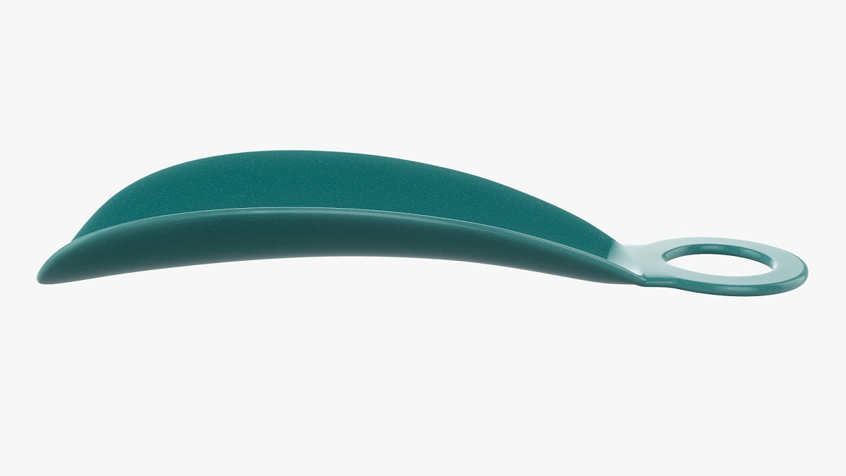 Shoehorn plastic small with hole