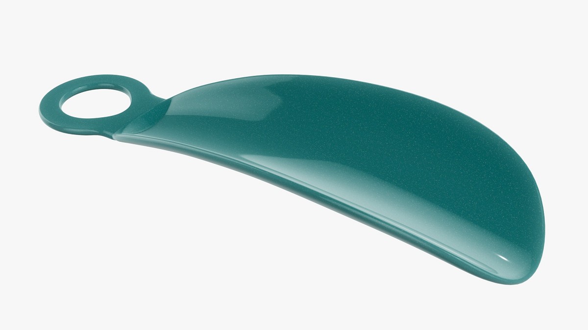 Shoehorn plastic small with hole