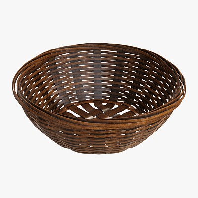 Basket edge 2 dark brown