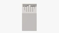Cigarettes slim pack opened