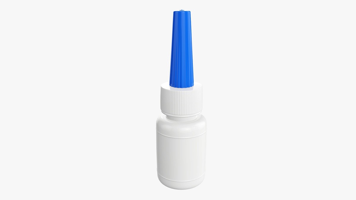 Plastic bottle for glue