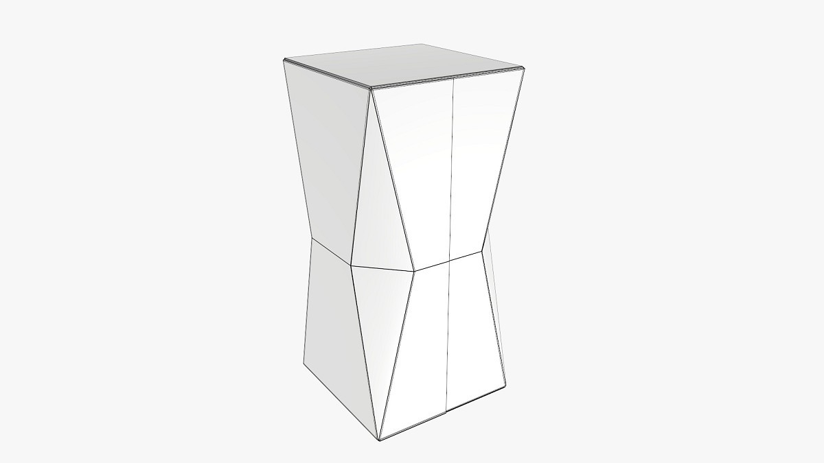 Packaging box with beveled corners 02