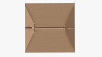 Gable box cardboard food packaging 02
