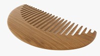 Hair comb wooden type 2