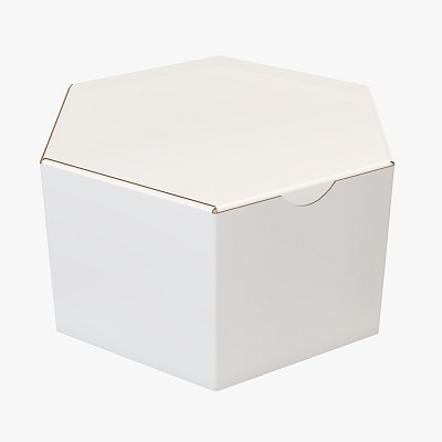 Hexagonal paper box 1.2