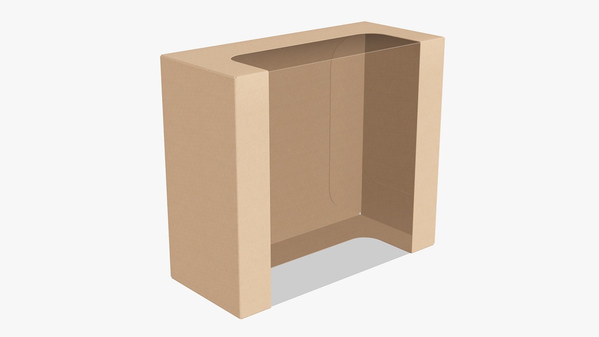 Retail cardboard display box 07