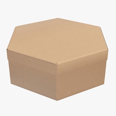 Hexagonal paper box 2