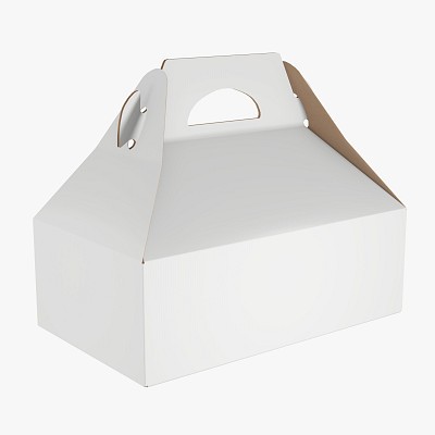 Cake carrier carboard box