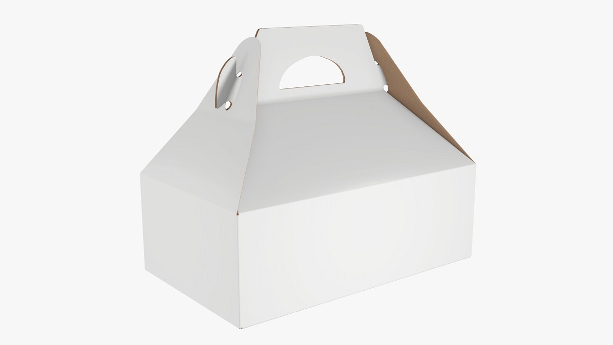 Cake carrier carboard corrugated box