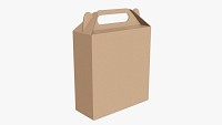 Gable box cardboard food packaging 07