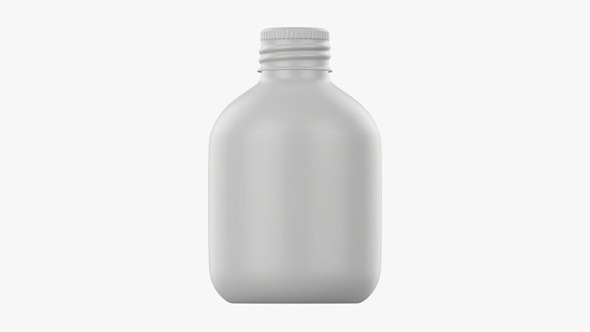 Metal bottle with cap small