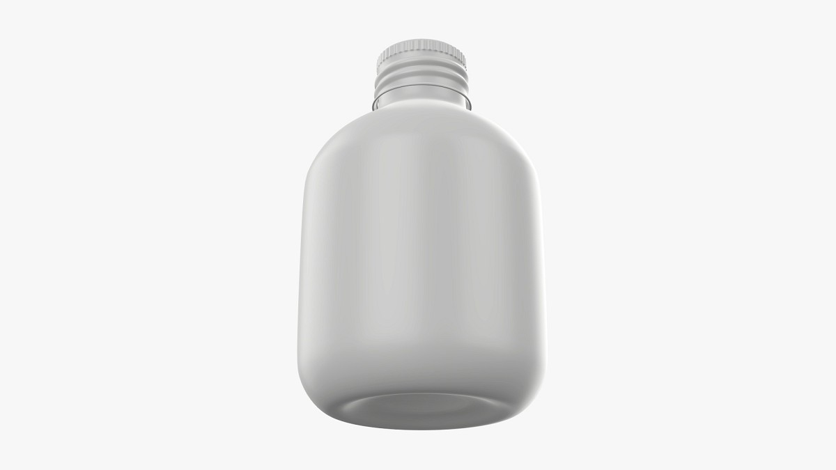 Metal bottle with cap small