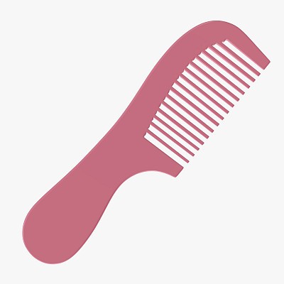 Hair comb plastic type 4