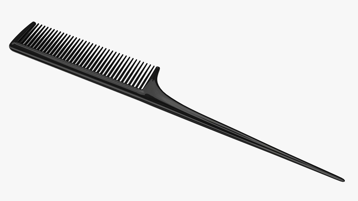 Rat tail hair comb