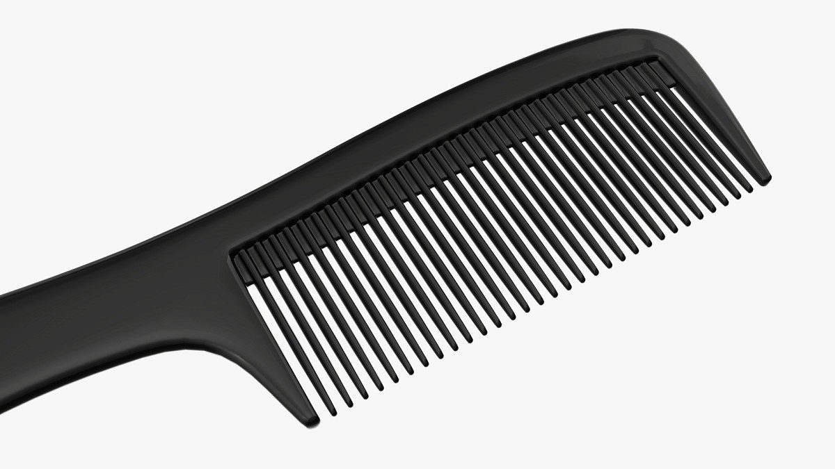 Wide tooth hair comb