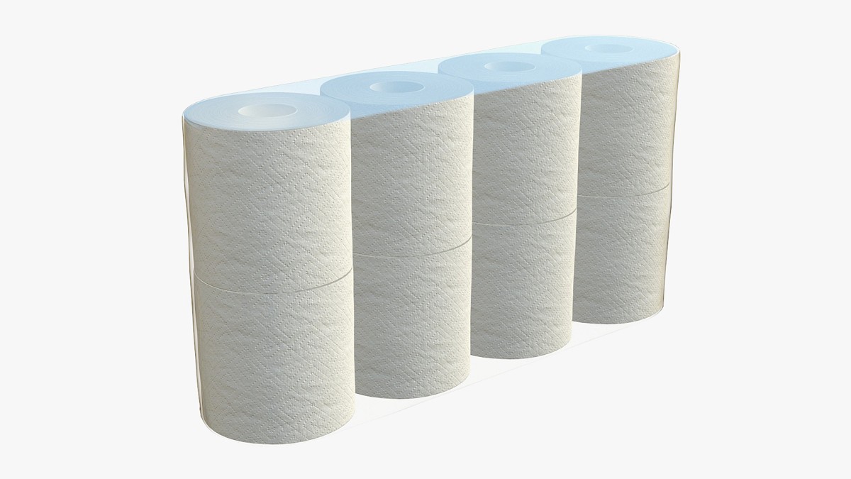 Toilet paper 8 pack large