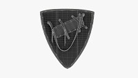 Triangular Knight Shield