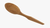 Wooden spoon flatware