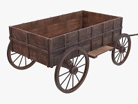 Wooden cart