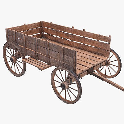 Wooden cart 2