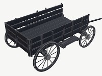 Wooden cart 2