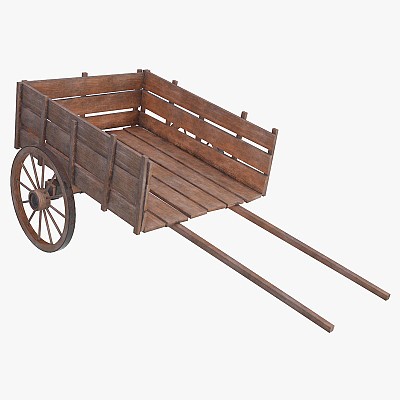 Wooden cart 3