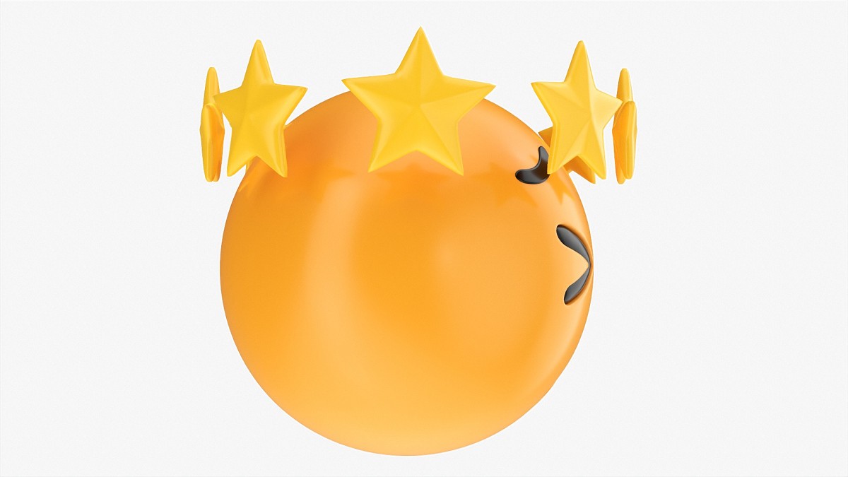 Emoji 100 Tired With Star Shaped Tiara