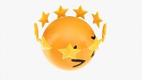 Emoji 100 Tired With Star Shaped Tiara