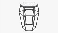 Bar Chair Hexagonal 02
