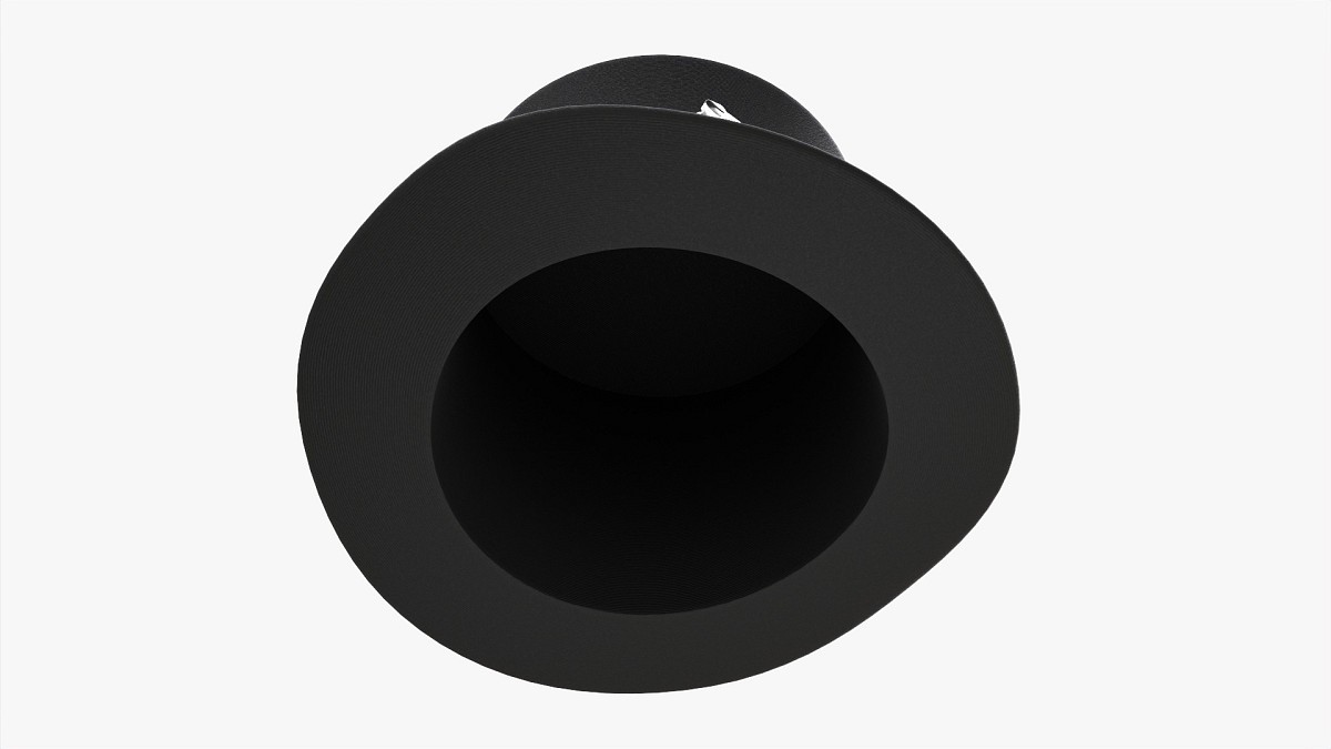 Black Top Hat With Googles