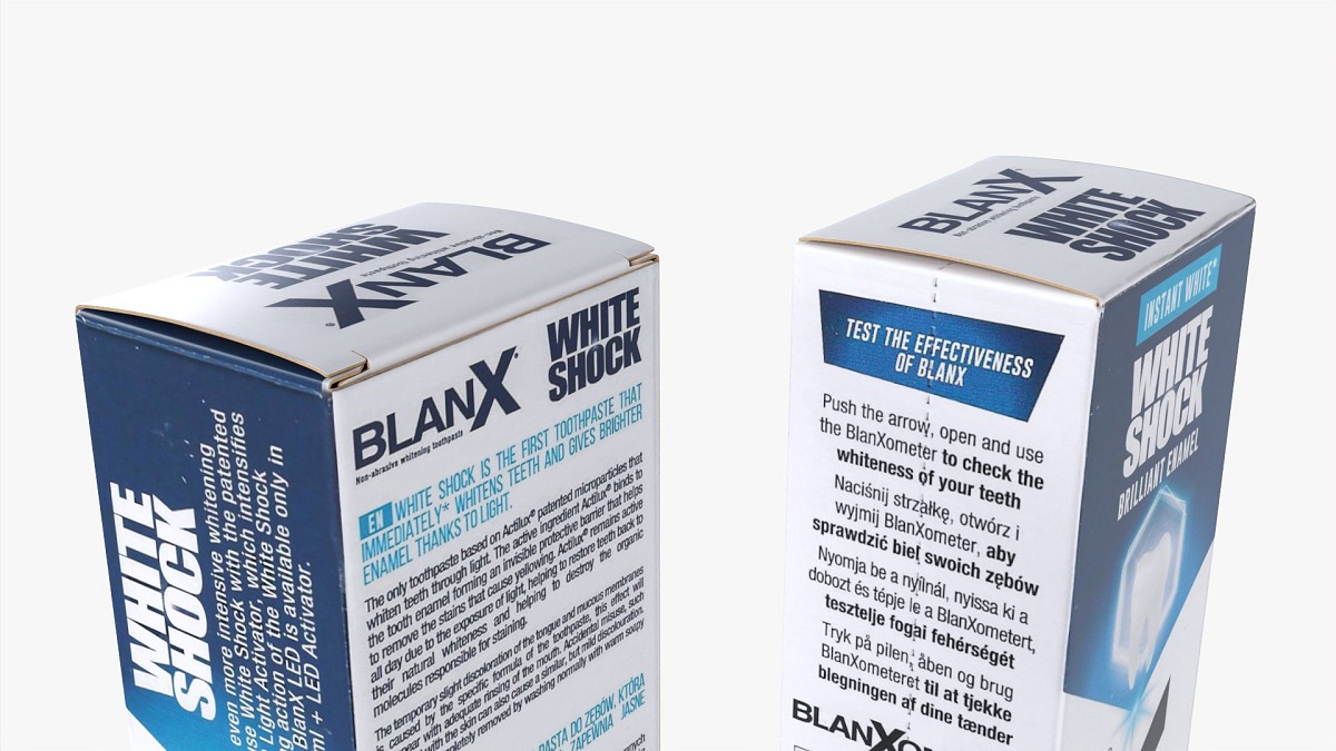 Blanx White Shock Toothpaste