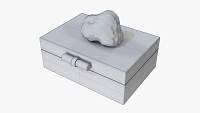 Box With Malachite Stone
