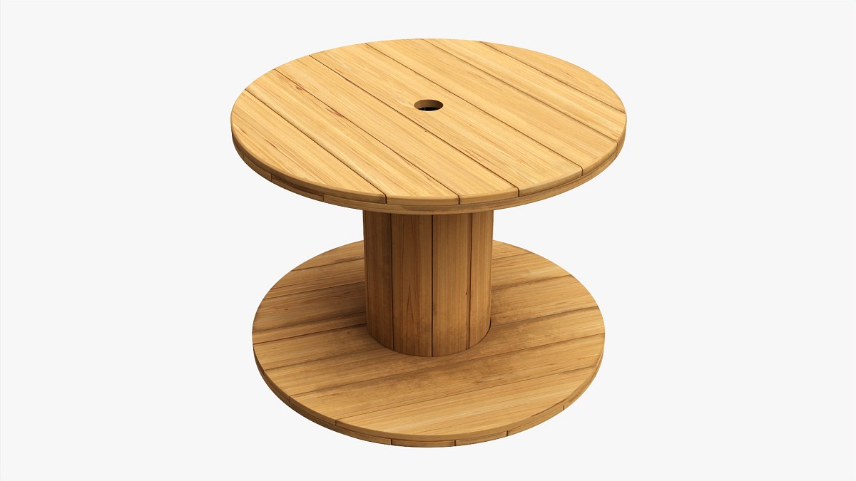 Cable reel table
