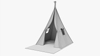 Children Tepee With Playmat