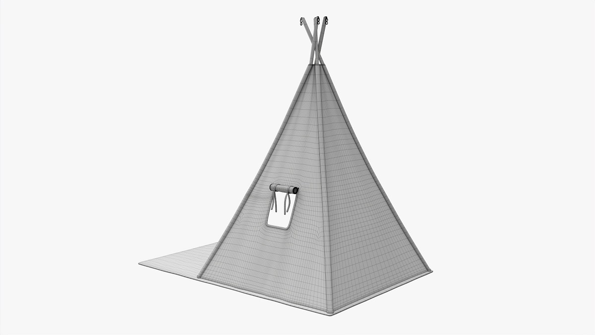 Children Tepee With Playmat