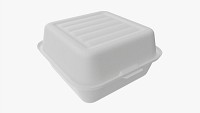 Compostable Take-Away Container Closed