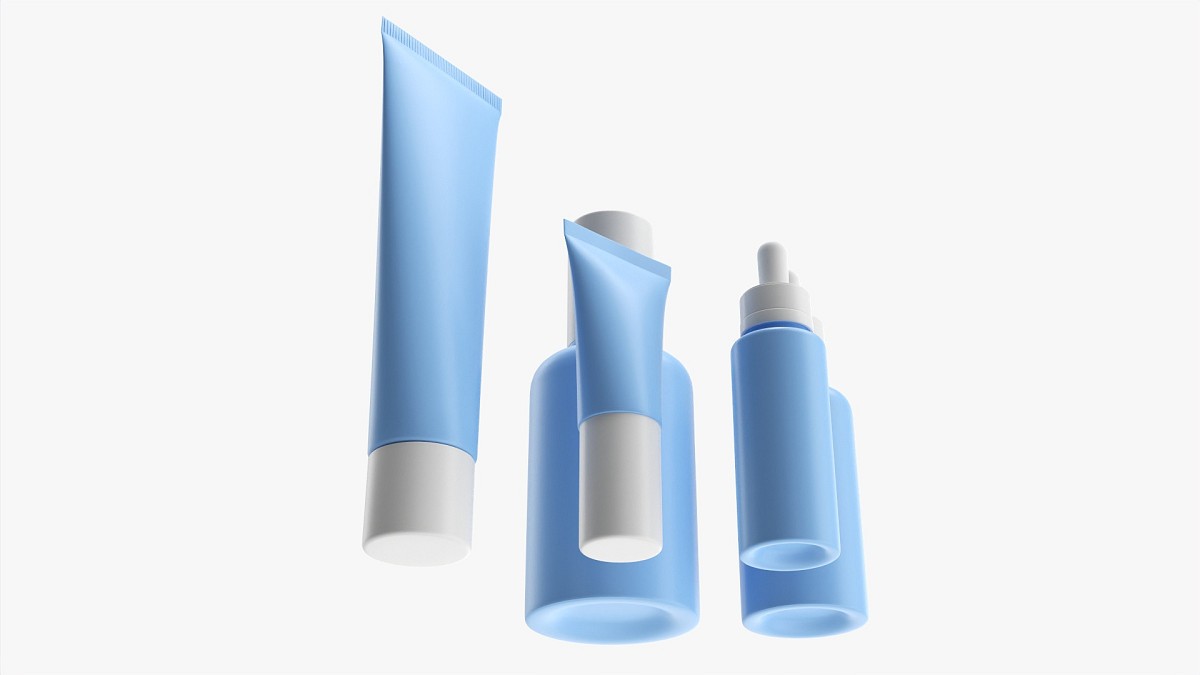 Day Face Care Lux Set Mockup