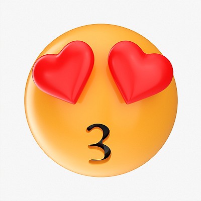 Emoji 001 Kiss Heart Eyes