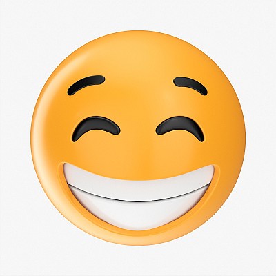 Emoji 009 White Smile
