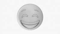 Emoji 009 White Smile With Eyes Closed