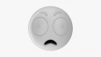 Emoji 033 Angry With Big Eyes