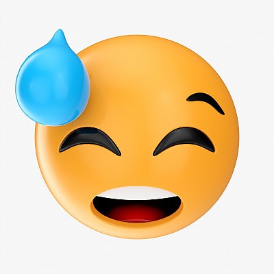 Emoji 037 Flushed Sweat