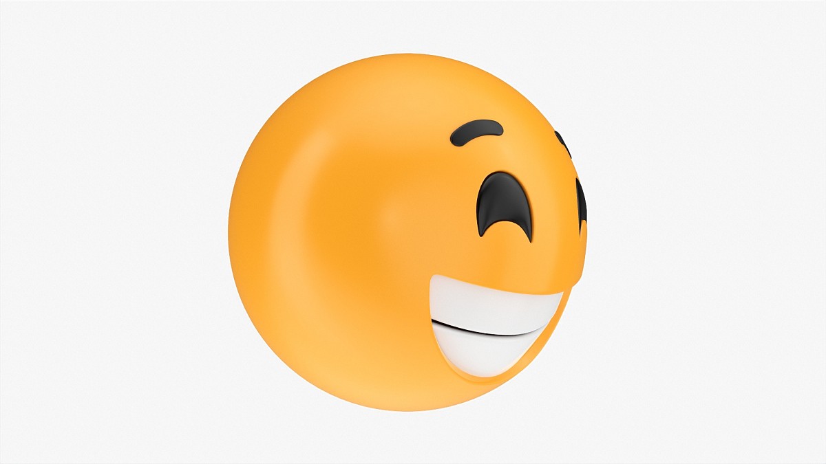 Emoji 045 Laughing With Smiling Eyes