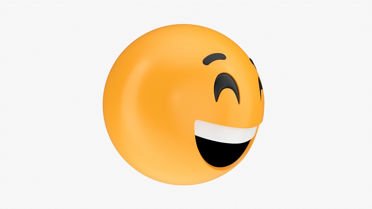 Emoji 046 Laughing With Smiling Eyes