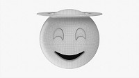 Emoji 047 Smiling With Smiling Eyes And Halo