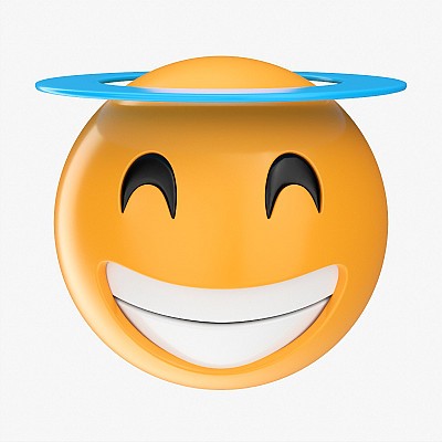 Emoji 048 Smiling Halo