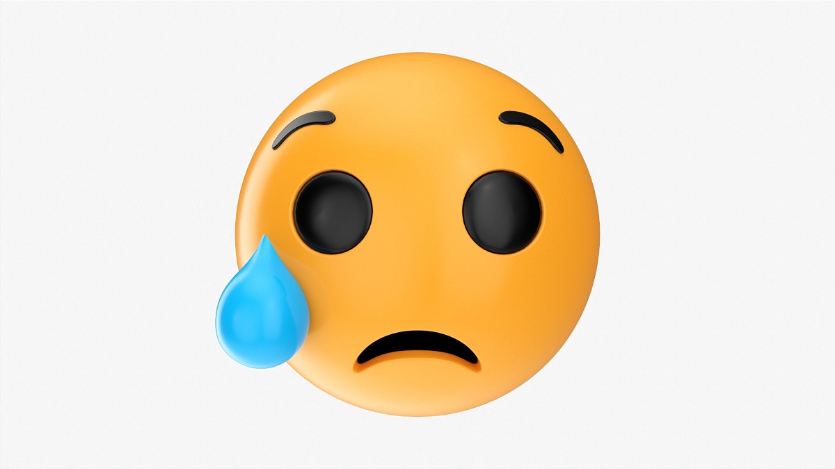 Emoji 053 Crying With Tear