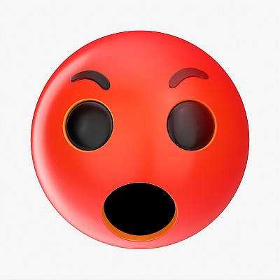 Emoji 058 Angry Mouth